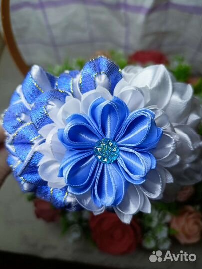 Ободок для волос ручной работы