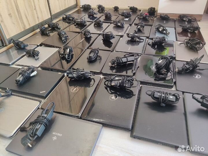 130 шт бу ноутбуков acer/asus/lenovo/HP/samsung