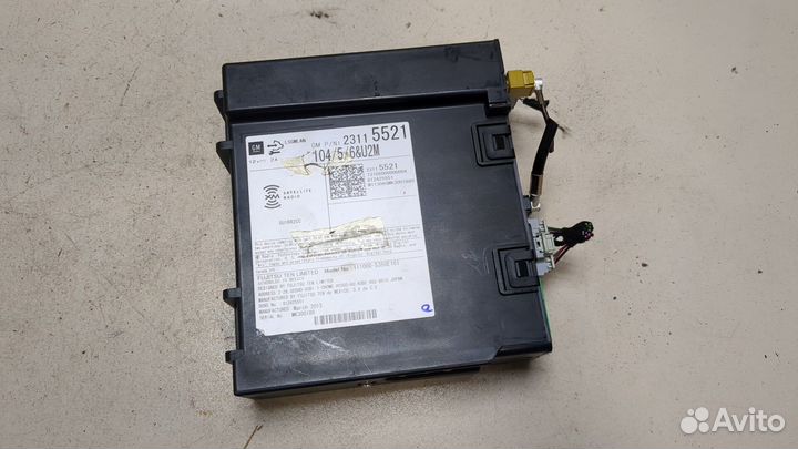 Блок управления радиоприемником Cadillac SRX, 2013