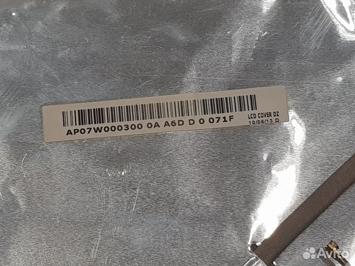 Крышка матрицы для ноутбука Lenovo G550