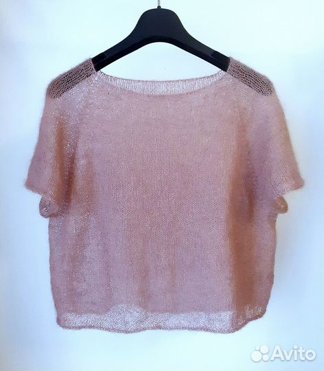 Свитер паутинка из кид мохера