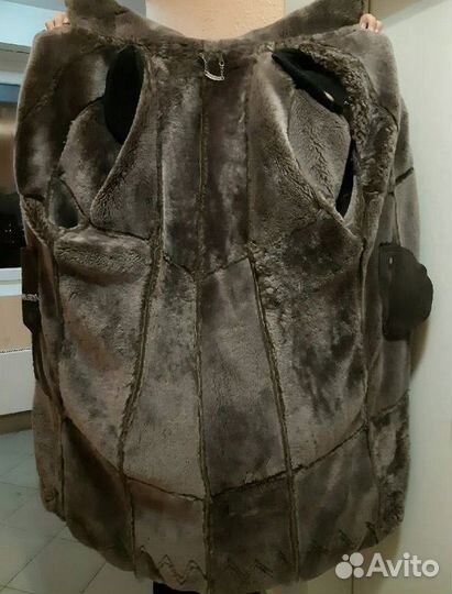 Натуральная дубленка 54-56р