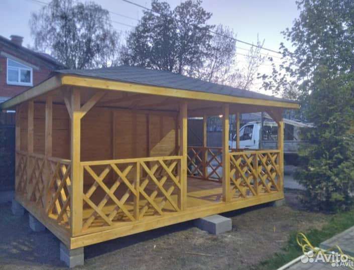 Беседка для дачи