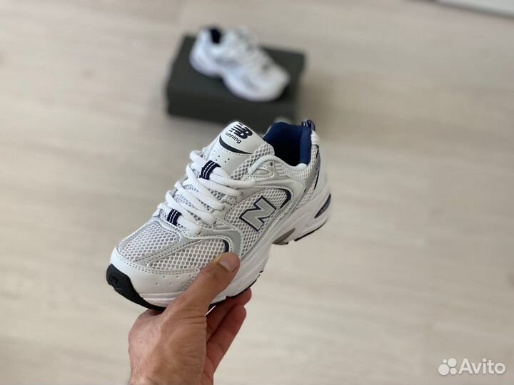 Кроссовки New Balance 530 White Silver Navy