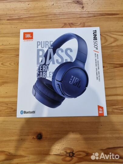Bluetooth-гарнитура JBL Tune 500BT Синий