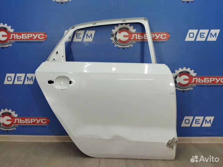 Дверь задняя правая Volkswagen Polo sedan 5 2010