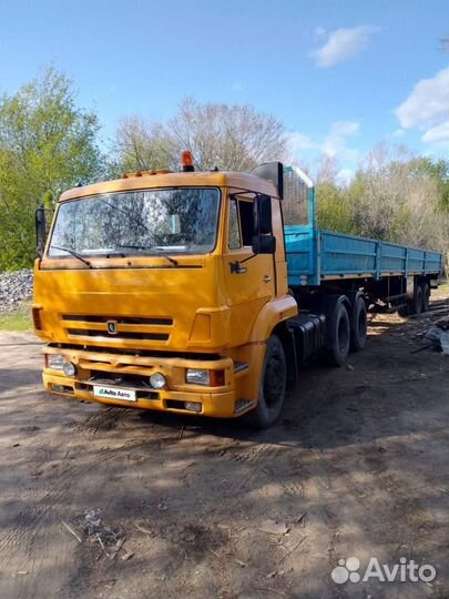 КАМАЗ 65116-N3 с полуприцепом, 2010