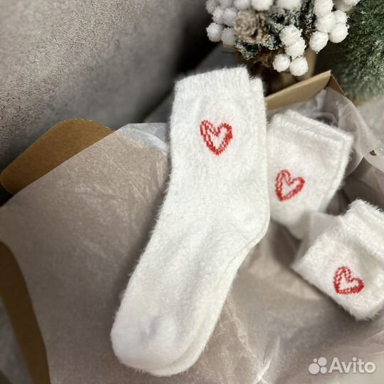 Носочки зимние теплые женские