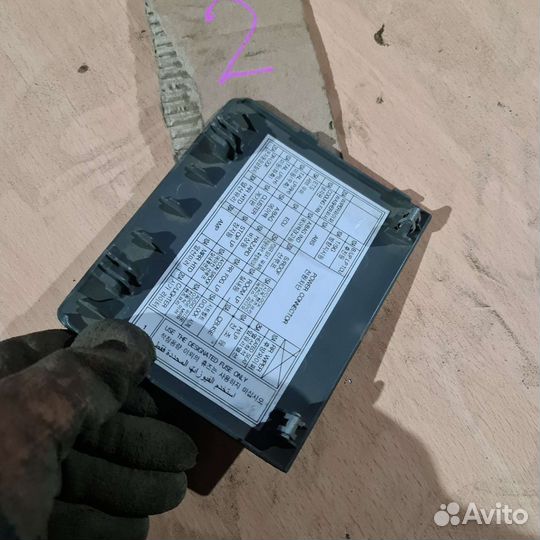 Крышка предохранителей hyundai santa fe classic