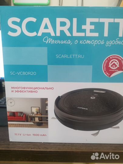 Робот-пылесос Scarlett SC-VC80R21