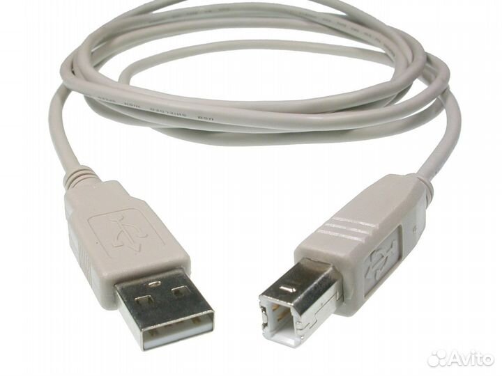 USB кабель для принтера(usb a - usb b)