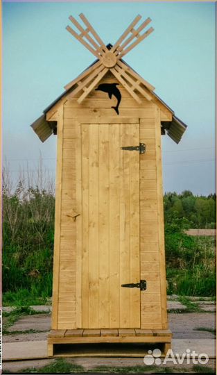Дачный туалет деревянный дэд 792