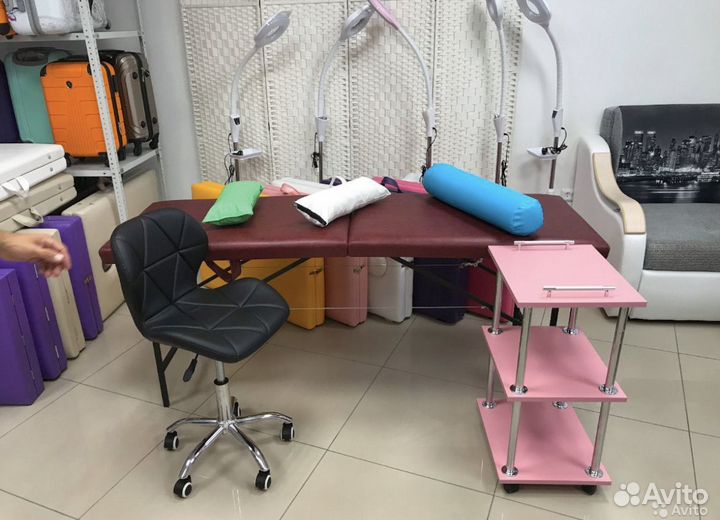Кушетка для наращивания ресниц доставка