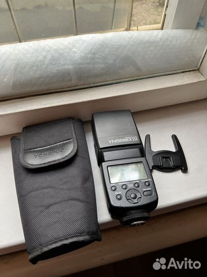 Вспышка камеры yongnuo yn568 exIII canon