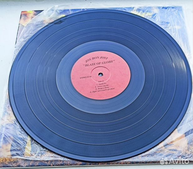 Виниловая пластинка Bon Jovi Blaze of Glory
