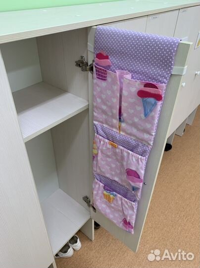 Именной кармашек на дверку в детский сад