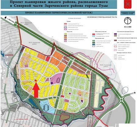 Проект планировки территории тула