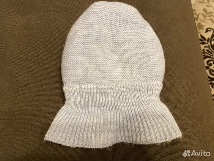 Шапочка для новорожденного зима