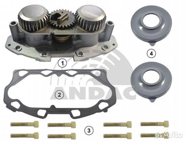 Andac 081020143 Механизм регулировки суппорта