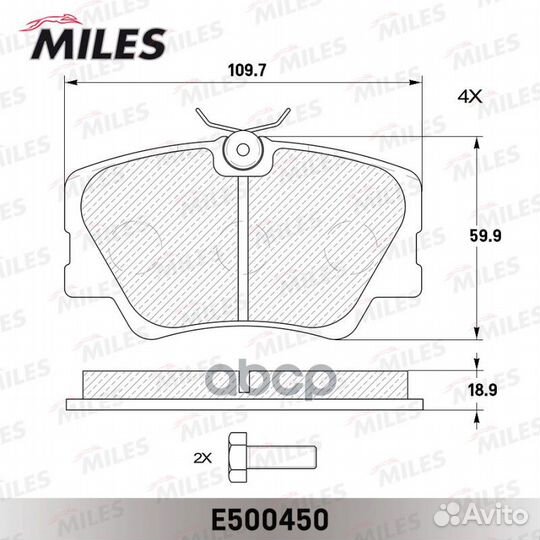 Колодки тормозные mercedes benz W201/W124 без д