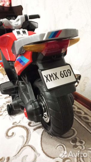 Детский мотоцикл Toyland Moto New хмх 609 красный