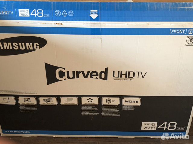 4K Curved UltraHD TV Samsung 48JU7500U