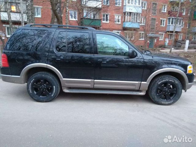 Ford Explorer 4.0 AT, 2003, битый, 210 000 км