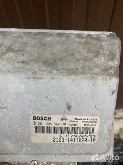 Блок управления двигателем niva chevrolet