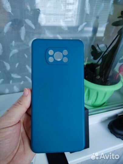 Чехол силиконовый для poco X3