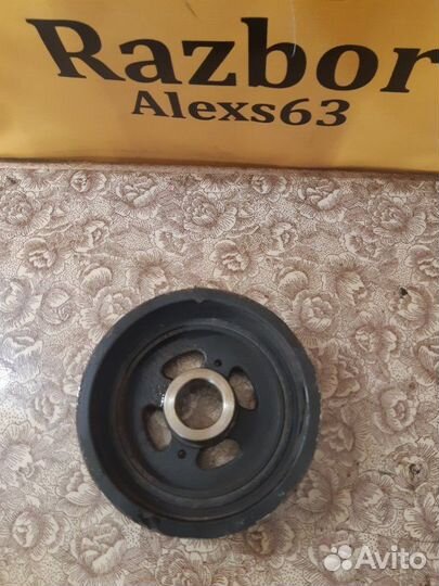 Шкив коленвала Nissan X-Trail T30 2.5