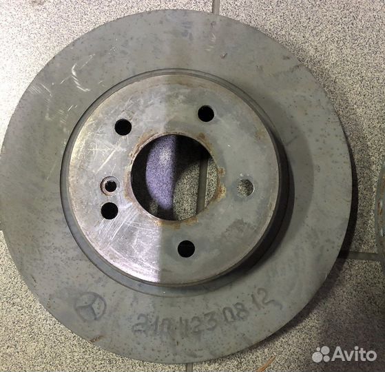 Диск тормозной задний e430 e55 amg w210