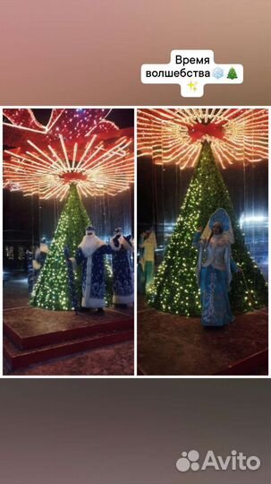 Поздравление Деда Мороза и Снегурочки