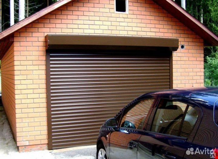 Рулонные ворота для гаража