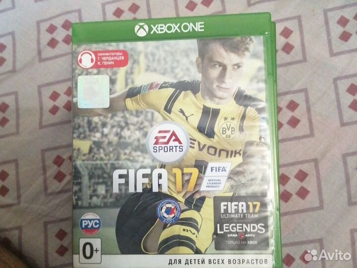 Игры на xbox One диски