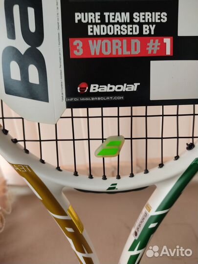 Теннисная ракетка babolat pure drive team