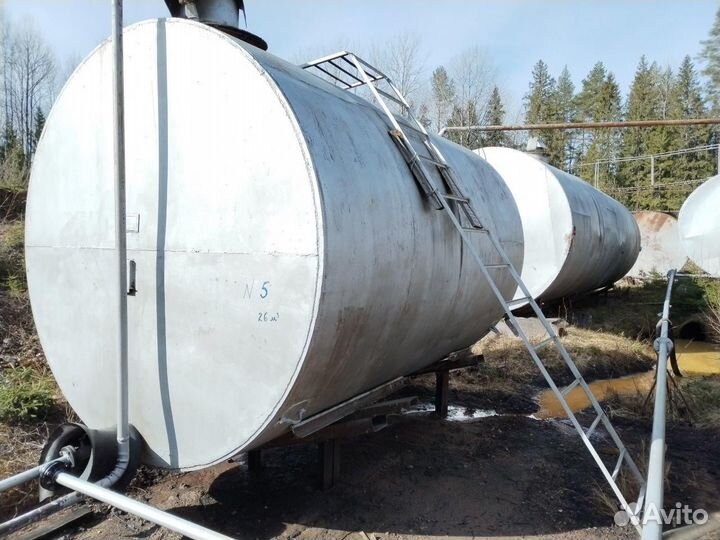 Емкость (цистерна) объемом 25 кбм