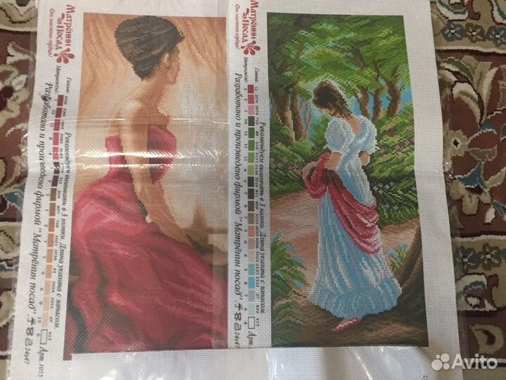 Рисунок на канве.Вышивка крест.Нитки мулине