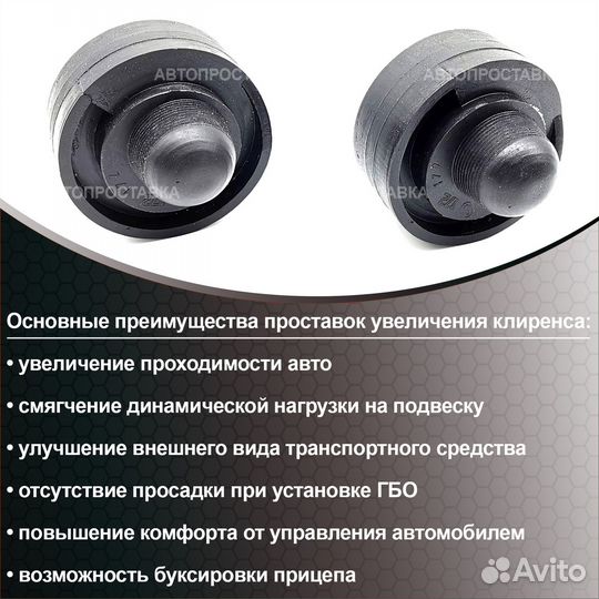 Проставки для увеличения клиренса