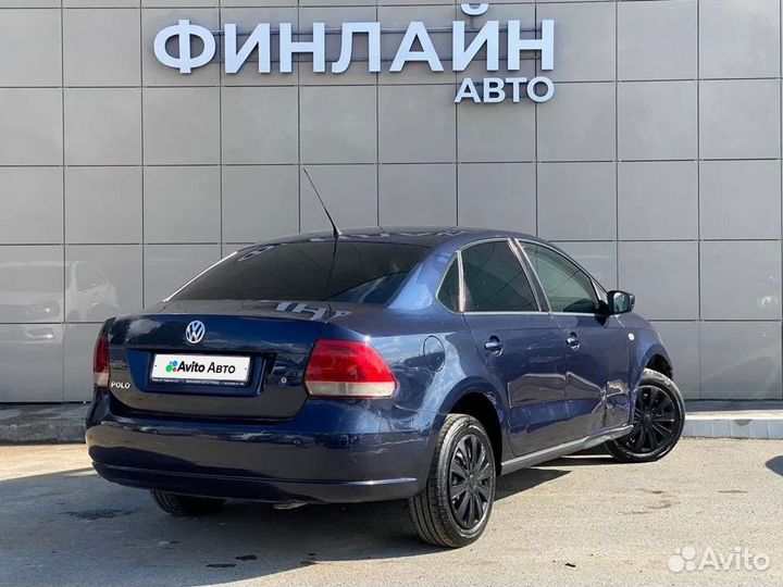 Volkswagen Polo 1.6 МТ, 2011, 252 790 км