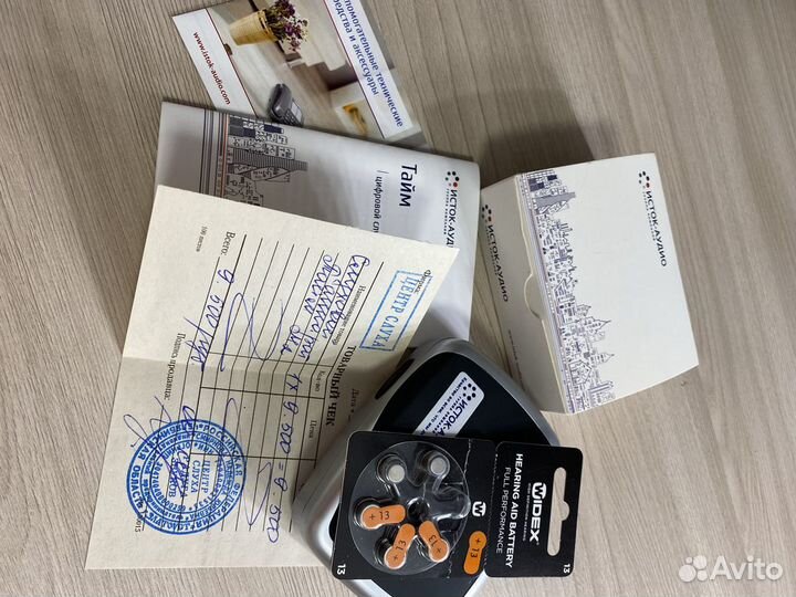 Слуховой аппарат новый
