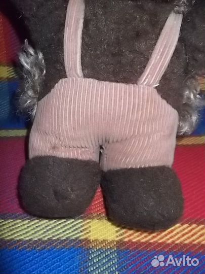 Игрушка СССР ежик плюшевый