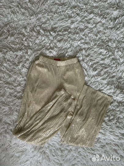 Брюки с паетками