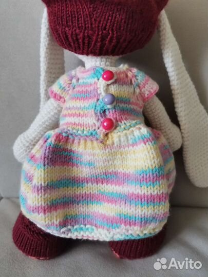 Зайка ручная работа