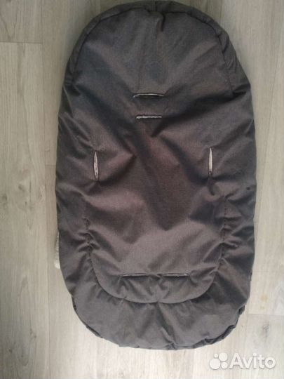 Меховой конверт в коляску овчина
