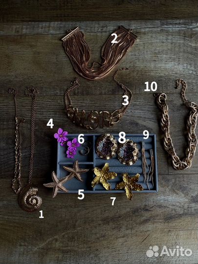 Серьги в стиле zara новые