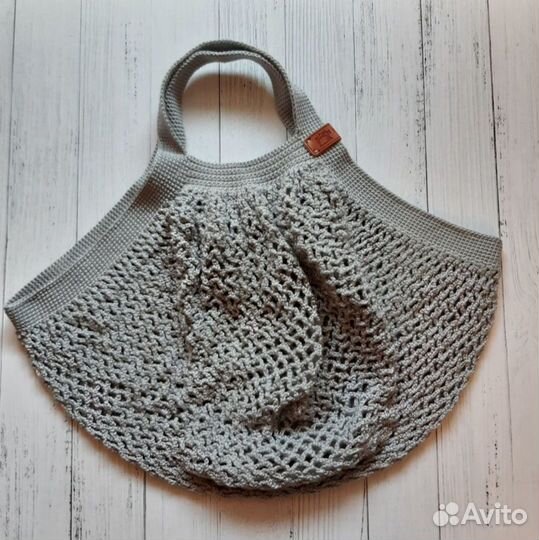 Авоська сумка вязанная