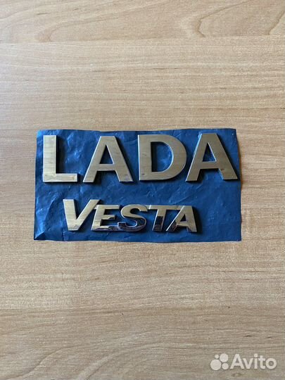 Буквы LADA Vesta оригинал