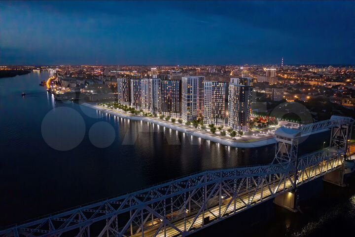 3-к. квартира, 71,6 м², 23/24 эт.