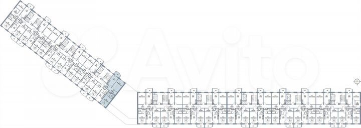 2-к. квартира, 71,3 м², 10/17 эт.