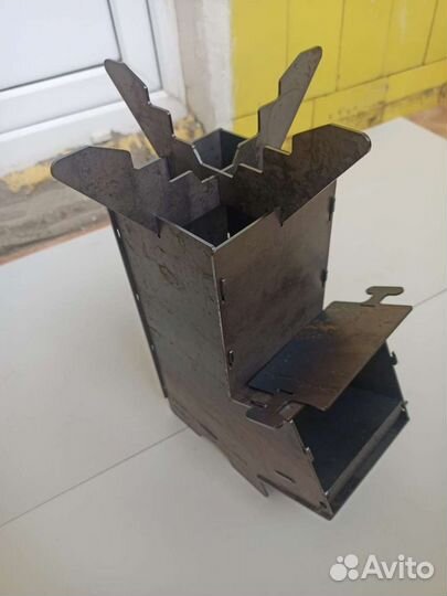 Печь щепочница ракета